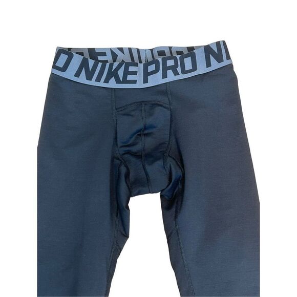 Nike Pro Ivy Park Stretch Compression Leggings Men's Black Size Small - Picture 2 of 8